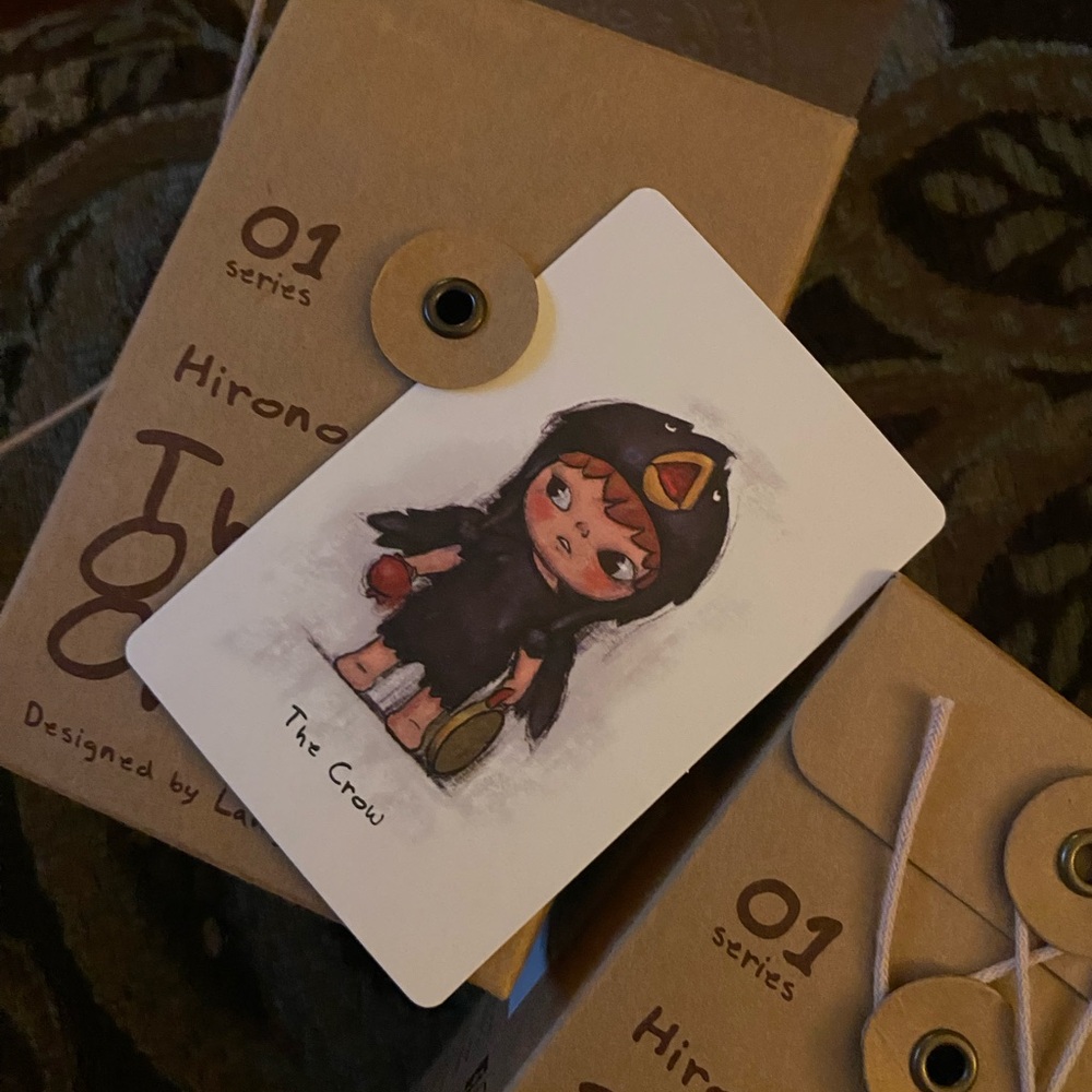 Pop Mart Hirono The Other One Series * The Crow “